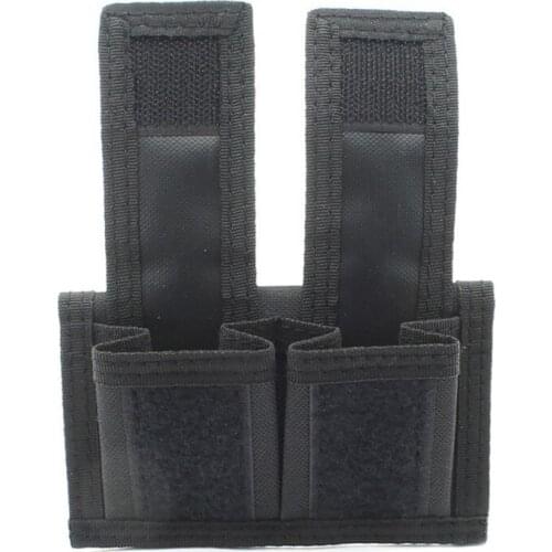 Universal Fits 22 Mag 800D Nylon Outdoor Tactical Hunting Revolver Clip Hunting Double Speed Loader Belt Pouches