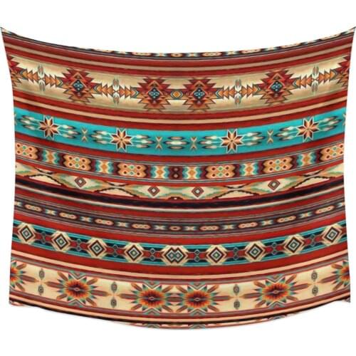 Bohemian Art Geometric Graphics Tapestry Wall Hanging Home Wall Decor Bedroom Tapestry Wall Hanging Yoga Mat Picnic Mat