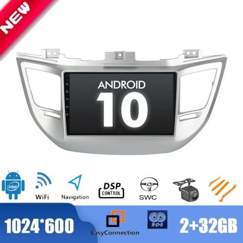 9" Android 10.0 Radio for Hyundai Tucson 2015 Car Multimedia Player GPS Stereo DSP 2.5D IPS WIFI Bluetooth TPMS