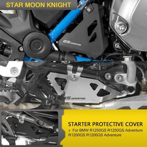 Motorcycle Accessories Starter Protector Guard Cover Motor Guard For BMW R1250GS R 1250 GS Adventure R1200GS LC R1250R