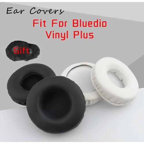 Earpads For Bluedio Vinyl Plus Headphone Earpads Replacement Headset Ear Pad PU Leather Sponge Foam