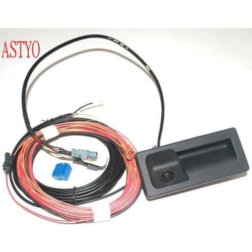 ASTYO Car MQB MIB Trunk Handle Dwitch Rear View Camera For 2017 VW Teramont Touran Tiguan T-ROC