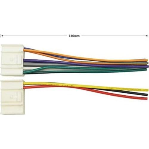 Car Radio Audio Power Wire Harness Adapter For KIA K2/K3/K5/Sportage R H-yundai IX35/Tucson ISO CD Power Cable