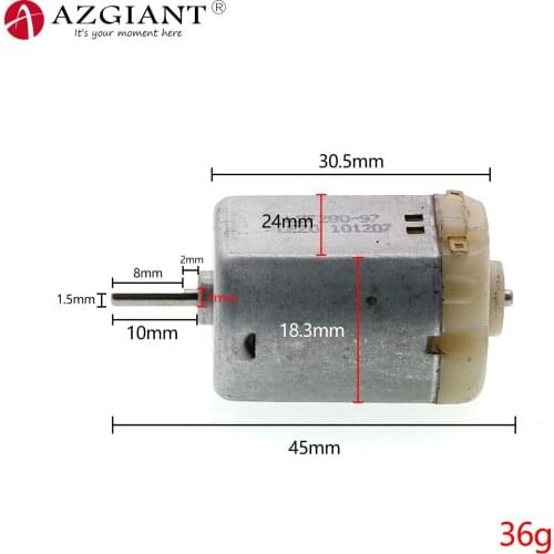 AZGIANT External Terminal Car Door Lock Control Motor for Toyota Honda 12V DC Micro Motor Car Accessories