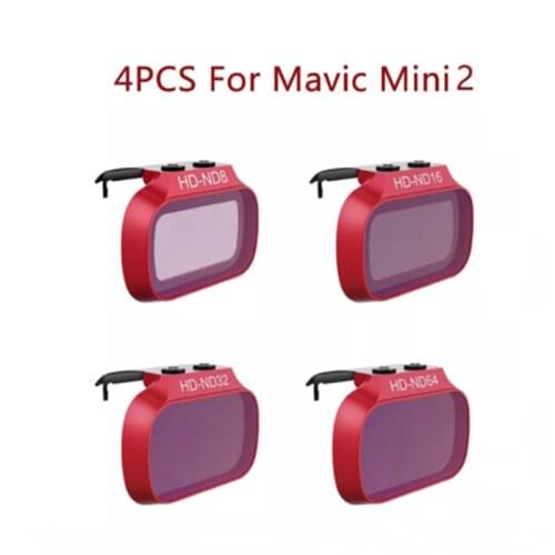 PGYTECH Lens Filters For DJI Mavic Mini /Mini 2 UV CPL ND 8 16 32 64 PL Filter Filter Kit for DJI Mavic Mini ND8 ND16 ND32 ND64