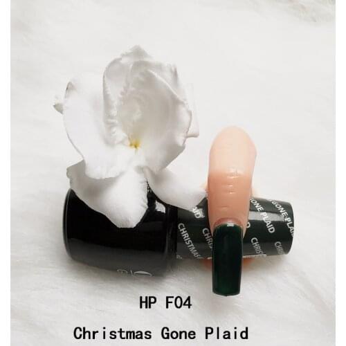 15ml Nails Gel Polish Opie HP F04 christmas Gone Plaid Long Lasting Hybrid For Base Top Coat Soak Off UV LED DIY Nail Art Gel