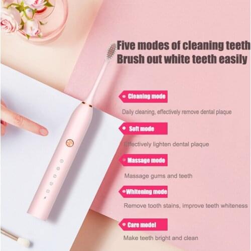 Global Version Sonic Electric Toothbrush Upgraded Adult Waterproof Ultrasonic automatic Toothbrush USB Rechargeable