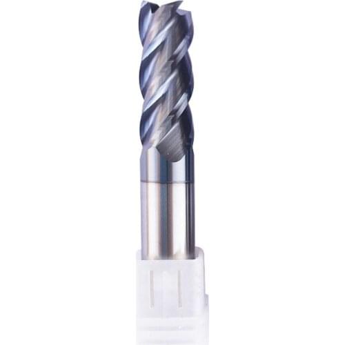 End Mill 4 Blades Milling Cutter Carbide Rotary Bits CNC Machine Tool Slotting Tool For Stainless Steel Processing