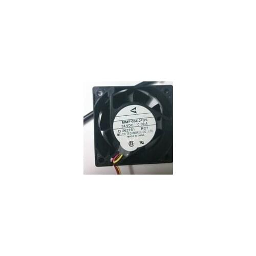 New Mitsubishi MMF-06D24DS-RC7 24V 0.09A cooling fan