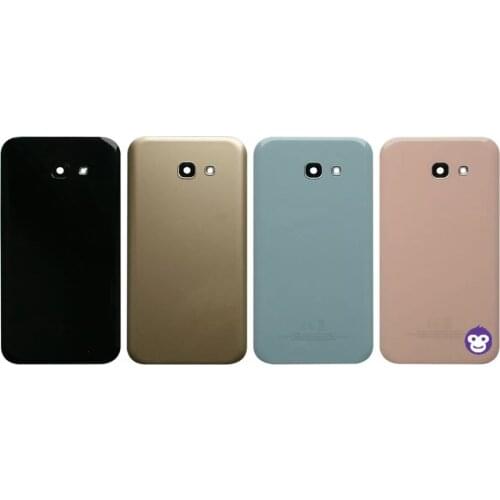 Original Back Glass For SAMSUNG Galaxy A3/A5/A7 2017 A320 A520 A720 Back Battery Glass Cover Rear Door Housing Case Replacement