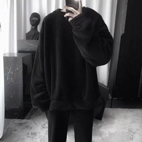 Autumn Winter Coats Soild Sweet Hooded Women Harajuku Loose Casual Warm Tops Ladies Shirts Sweatshirt Hoodies Women
