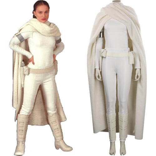 Padme Naberrie Amidala Cosplay Costume Outfits Halloween Carnival Suit