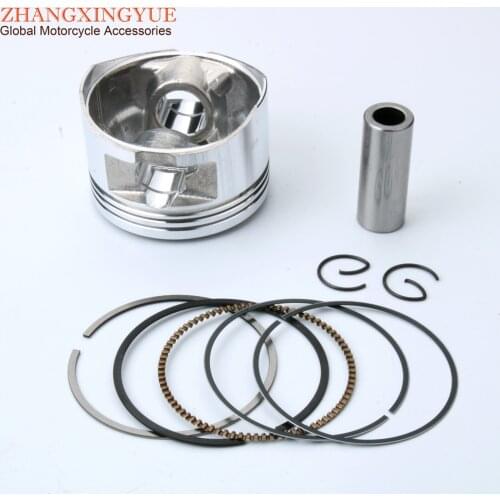 Scooter Piston Kit for Honda PS125 SH125 Ses Dylan Nes Pes S-Wing Pantheon FES Sh 125cc 13011KGF910 13101KGF910 52.4mm /14mm