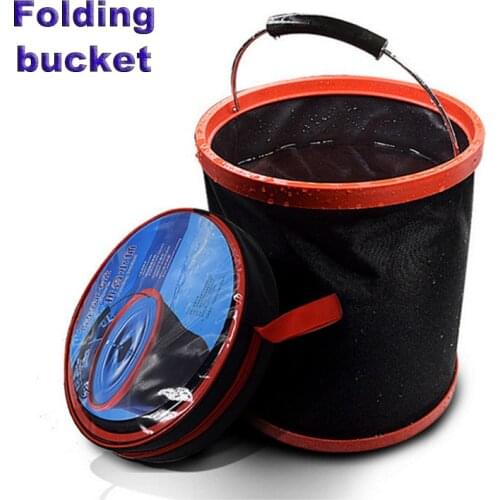 Portable Car Wash Clean Large Bucket Thickening Folding Multi-Function Car Home Outdoor Camping Fishing Storage Container