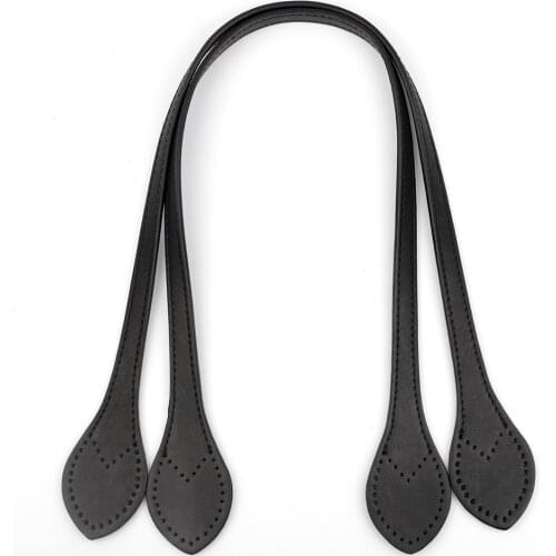 1Pair Genuine Leather Handles Durable Shoulder Bags Detachable Belt Women Handle Strap DIY Handmade Replacement Handbag Strap