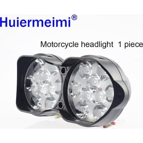 Moto Working Spot Light Head Lamp Motorcycle Headlight Motorbike ATV Scooter Fog Spotlight LED 12V 30W 6500K White Car Headlamp