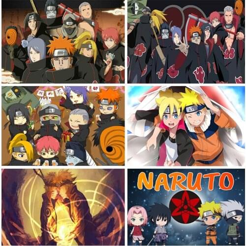 Naruto Theme Backdrops For Photographers Birthday Kids Boy Party Backgrounds Vinyl Cloth 1st Baby Shower Photo Studio Backdrops