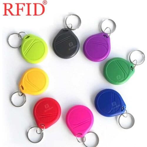UID S50 1K 13.56MHZ Changeable Rewritable keyfob RFID NFC Card IC Blank Card Copier Key Keychain Token Tag Access Control Card 1