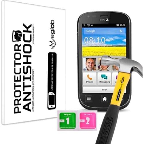 Protector de Pantalla Anti-Shock Anti-Golpe Anti-arañazos Compatible con Doro Liberto 810