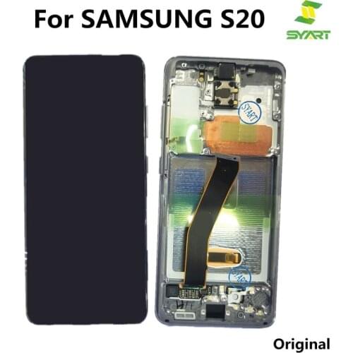 100% Tested AAA Quality Original S20 LCD Display Touch Screen Digitizer Assembly For Samsung Galaxy S20 G980 G980F LCD SCREEN