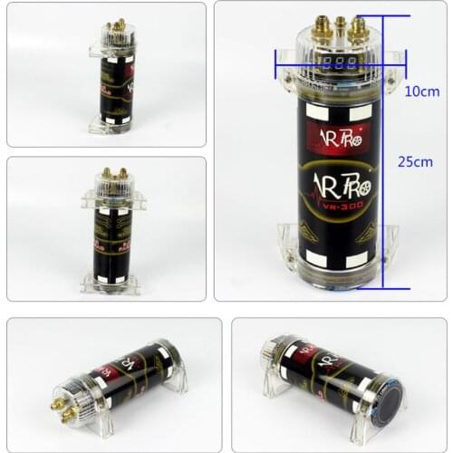 3.0 Farad Capacitor 20DCV Car Digital Power Modified Auto Parts