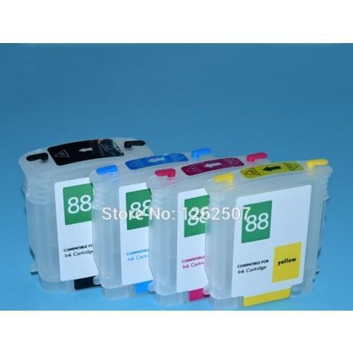 88XL C9385A C9386A C9387A C9388A Refill ink cartridges For HP Officejet Pro K5400 L7480 L7590 L7580 L7590 HP88 Printers With ARC