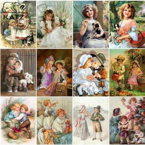 Diamond Painting Fairy Tale Picture Diamond Embroidery Girl Christmas Mosaic Art Deco Full Cross Stitch Painting By Numbers