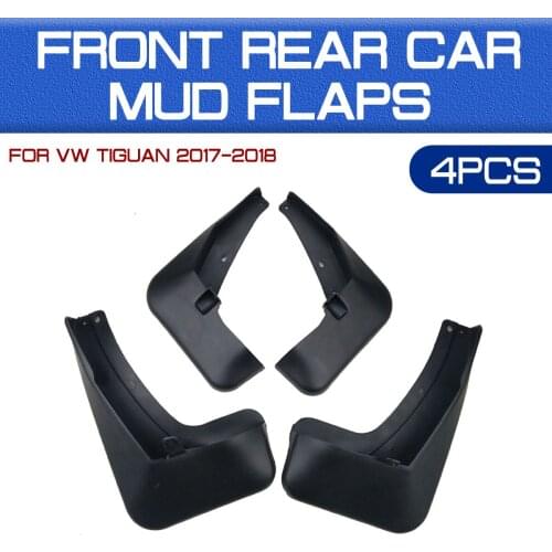 For VW Tiguan L 2010 2011 2012 2013 2014-2019 Car Front Rear Car Mudguards Fender Flares Mud Guard Flap Anti Splash Mudflaps