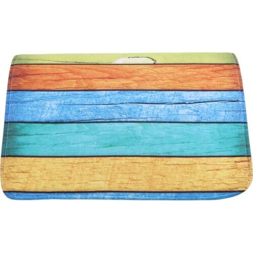 Welcome Retro Long Mats Living Room Decorative Carpet Bedroom Rug Non-Slip Absorbent Kitchen Mat Indoor Door Mat