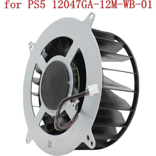Host Internal Cooling Fan Replacement Part Silent 23 Leaf Fan for PS5 12047GA-12M-WB-01 Consoles