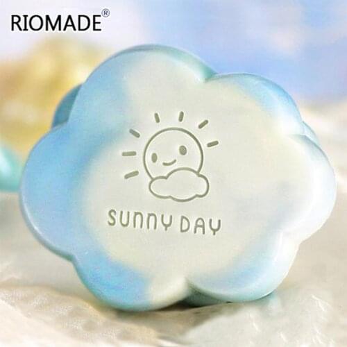 Sunny Day Creative Text Soap Making Stamp Transpar Natural Handmade Soap Stamps With Handle Acrylic Stamp Custom Sun Clouds