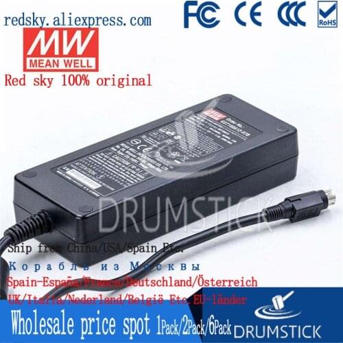 Steady MEAN WELL GST160A12-R7B 12V 11.5A meanwell GST160A 12V 138W AC-DC High Reliability Industrial Adaptor