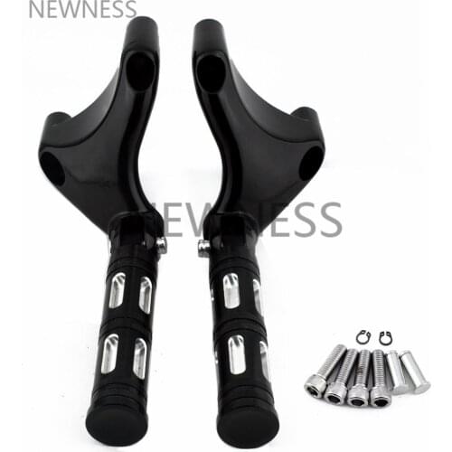 Motorcycle Footrests Foot Pegs Mount Footpeg Bracket For Harley Sportster Iron 883 1200 Forty Eight XL1200X Super Low 2004-2013