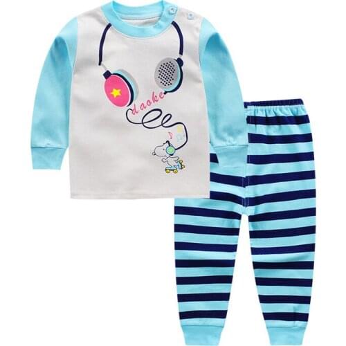 Autumn Childrens Suit Baby Boy Clothes Set Cotton Long Sleeve Brand Sets For Newborn Baby Boys Outfits Girl Clothing Kids Suits