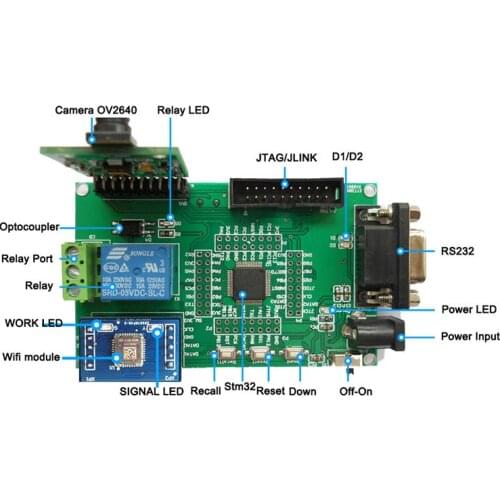STM32 WIFI development board wifi module Marvell8686 chip ADHOC MR09