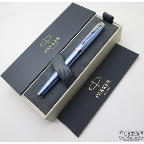 Parker IM Premium Sky Blue Roller Pen | İsme Special Pen