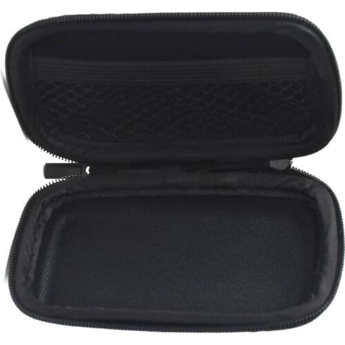 Black Color EVA Hard Case for MP3/MP4 Bluetooth Earphone Earbuds