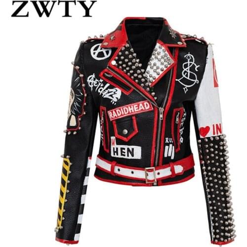 ZWTY Women's Leather Jackets