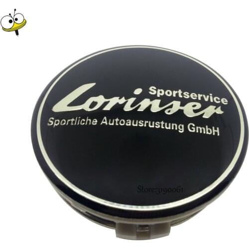 4pcs Lorinser Emblem For Mercedes Benz W212 W140 W211 W203 W204 GL GLA GLK CLA CLS ML SL Wheel Center Hub Caps Car Accessories