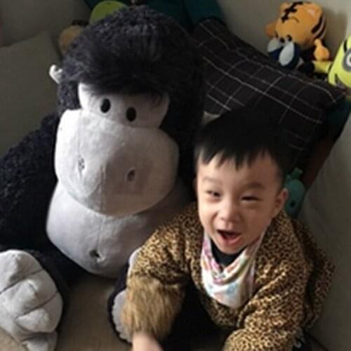 Fancytrader Stuffed Plush Monkey Toys Simulated Large Wild Orangutan Doll 80cm 31inch Nice Gifts for Children