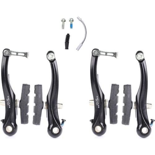 MEIJUN 2 Pairs Aluminium Alloy Bicycle V-Brake Set Front Rear Brake Mountain Bike Road Bicycle V Brakes Cycling Bicycle Parts