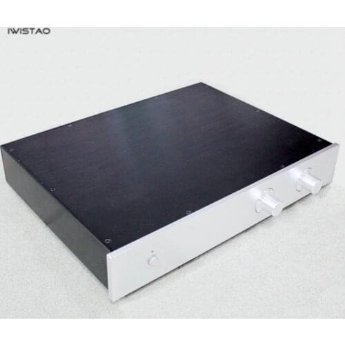 IWISTAO HIFI Tube Amplifier Casing 425* 313 * 70mm Whole Aluminum Black / Sliver