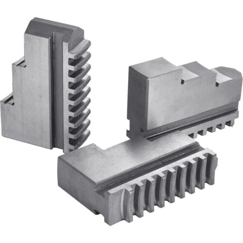 3 Jaw Metal Chuck Accessories Wood Turning Clamp Drilling Tool Threaded Back for Machine with Connecting Rod