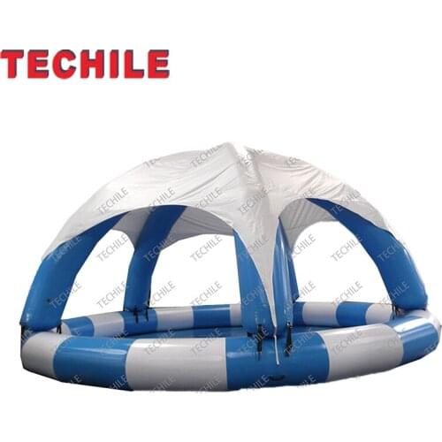 New commercial inflatable spider tent and large dome inflatable tent with swimming pool