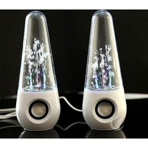NEW LED Light Water Dancing Speaker Water Dance Fountain Speakers HIFI Stereo 3D Surround Loudspeaker Colorful Light Sound Box