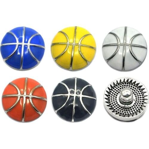 Wholesale metal Rhinestone Snap Buttons w214 Ball Diy Jewelry fit 18mm Snap button Necklaces/Bracelets for women