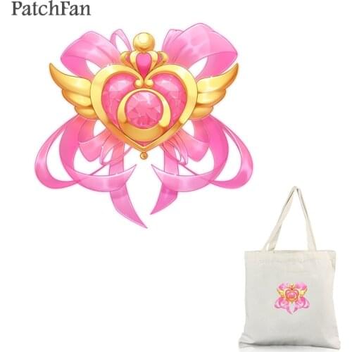 Patchfan DIY heat press stickers iron on patches Handmade patches on clothes jacket t shirt thermal transfer