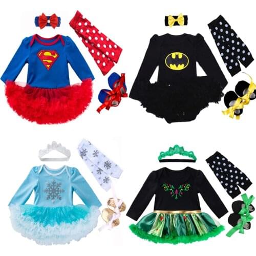 Christmas Dress Girls Costume Fancy Party Princess Cosplay Bebes Babi Dress Childrens Christmas Birthday Sets Baby girl Clothes