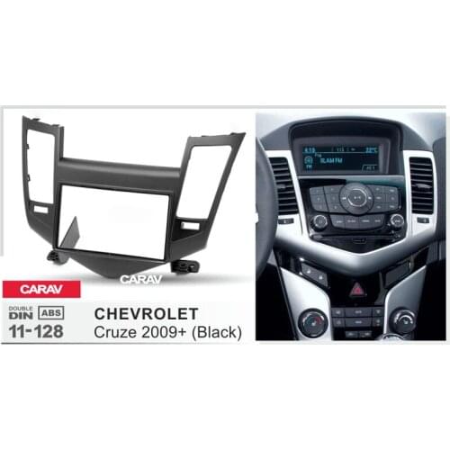 Radio Fascia for CHEVROLET Cruze 2009+ Double Din Radio DVD Stereo CD Panel Dash Mount CARAV 11-128