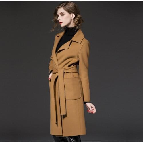 ROCICIE GELA Womens Blue Coats